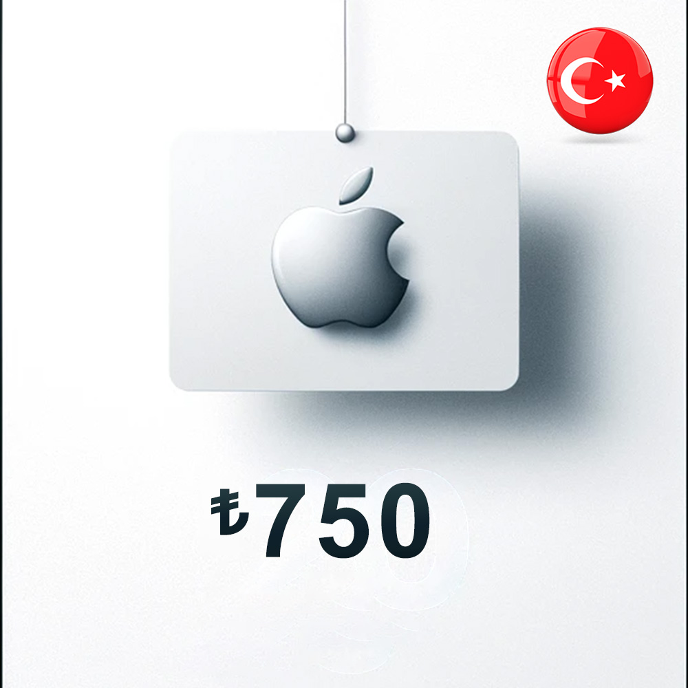 گیفت کارت اپل استور 750 لیری - ترکیه